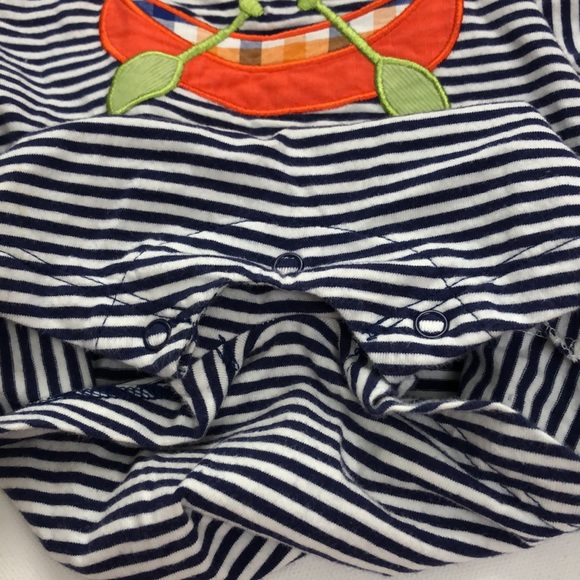 TARA COLLECTION Stripe Canoe Baby Boy 3M Outfit - Picture 5 of 5